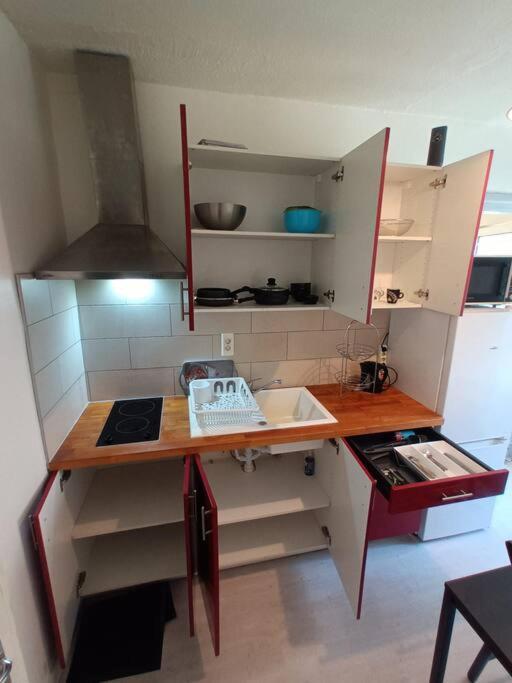 Ferienwohnung Studio Cosy Sur Mulhouse Centre Exterior foto